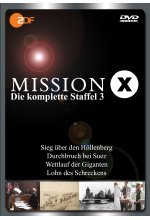 Mission X - Staffel 3  [4 DVDs] DVD-Cover