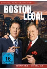 Boston Legal - Season 5  [4 DVDs] DVD-Cover