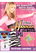 Hannah Montana - Staffel 3  [4 DVDs] DVD-Cover
