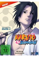 Naruto Shippuden - Staffel 2: Die Suche nach Sasuke - Uncut  [3 DVDs] DVD-Cover