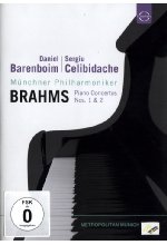 Daniel Barenboim/Sergiu Celibidache - Brahms: Piano Concertos Nos. 1&2 DVD-Cover