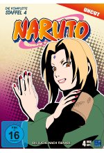 Naruto - Die komplette Staffel 4 - Uncut  [4 DVDs] DVD-Cover