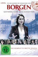 Borgen - Gefährliche Seilschaften - Staffel 3  [4 DVDs] DVD-Cover