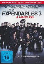 The Expendables 3 - A Man's Job - Ungeschnittene Kinofassung DVD-Cover