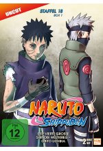 Naruto Shippuden - Der vierte große Shinobi Weltkrieg -  Obito Uchiha/Uncut  - Staffel 18.1: Folgen 593-602  [2 DVDs]<br> DVD-Cover