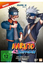 Naruto Shippuden - Der vierte große Shinobi Weltkrieg -  Obito Uchiha - Staffel 18.2: Folgen 603-613  [3 DVDs]<br><br><br> DVD-Cover
