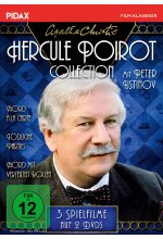 Agatha Christie: Hercule Poirot-Collection (Mord à la Carte + Mord mit verteilten Rollen + Tödliche Parties) (Pidax Film DVD-Cover
