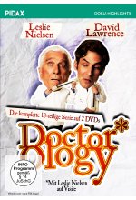 Doctorology - Mit Leslie Nielsen auf Visite / Der komplette 13-teilige Comedy-Doku mit Publikumsliebling Leslie Nielsen DVD-Cover