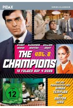 The Champions, Vol.  2 / Weitere 15 Folgen der preisgekrönten Sci-Fi-Agentenserie (Pidax Serien-Klassiker)  [4 DVDs] DVD-Cover