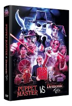Puppet Master vs. Demonic Toys - Mediabook Wattiert - Limited Edition auf 222 Stück  [2 DVDs] DVD-Cover