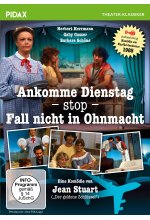 Ankomme Dienstag - stop - Fall nicht in Ohnmacht / Turbulente Boulevardkomödie mit Starbesetzung (Pidax Theater-Klassike DVD-Cover