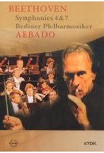 Beethoven - Symphonie Nr. 4 & 7 - Abbado DVD-Cover