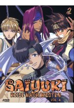 Saiyuki Vol. 4 (OmU)  [3 DVDs] DVD-Cover