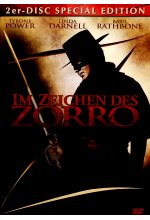 Im Zeichen des Zorro  [SE] [2 DVDs] DVD-Cover