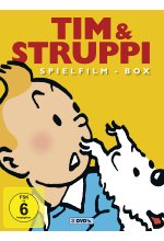 Tim & Struppi - Spielfilm Box  [3 DVDs] DVD-Cover