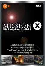 Mission X - Staffel 1  [4 DVDs] DVD-Cover