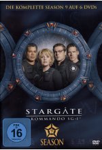 Stargate Kommando SG 1 - Season 9 Box  [6 DVDs] - M-Lock Box DVD-Cover