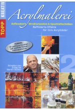 Acrylmalerei - Aufbaukurs/Strukturpasten & Spachteltechniken DVD-Cover