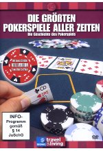 Die größten Pokerspiele aller Zeiten - Die Geschichte des Pokerspiels  [2 DVDs] DVD-Cover