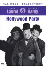 Laurel & Hardy - Hollywood Party DVD-Cover