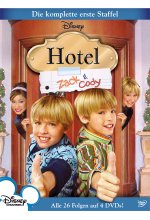 Hotel Zack & Cody - Staffel 1  [4 DVDs] DVD-Cover