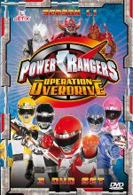Power Rangers - Operation Overdrive Season 1.1 - Steelbook  [3 DVDs] DVD-Cover