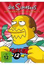 Die Simpsons - Season 12  [CE] [4 DVDs]  (Digipack) DVD-Cover