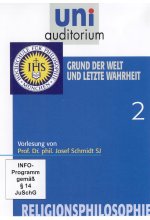 Uni Auditorium - Grund der Welt und letzte Wahrheit - Religionsphilosophie 2 DVD-Cover