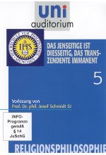 Uni Auditorium - Das Jenseitige ist diesseitig, das transzendente immanent - Religionsphilosophie 5 DVD-Cover
