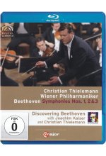 Christian Thielemann/Wiener Philh. - Beethoven: Symphonies Nos. 1, 2 & 3 Blu-ray-Cover