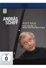 Andras Schiff plays Bach - French Suites Nos. 1-6/Overture in the French Style in B minor Blu-ray-Cover