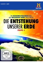 Die Entstehung unserer Erde - Staffel 2  [4 DVDs] DVD-Cover