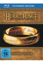 Der Herr der Ringe  1-3 - Trilogie/Extended Edition  [6 BRs]  [9 DVDs] Blu-ray-Cover