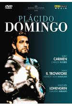 Placido Domingo - Carmen/Il Trovatore/Lohengrin  [4 DVDs]<br> DVD-Cover