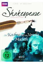 Shakespeare Collection Box 2: Der Kaufmann von Venedig/Macbeth  [2 DVDs] DVD-Cover