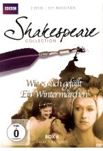 Shakespeare Collection Box 6: Wie es euch gefällt/Ein Wintermärchen  [2 DVDs] DVD-Cover