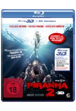 Piranha 2 - Uncut Edition Blu-ray 3D-Cover
