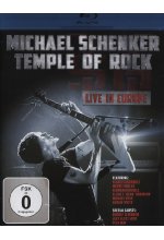 Michael Schenker - Temple of Rock - Live in Europe Blu-ray-Cover