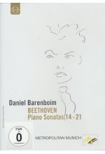 Daniel Barenboim - Beethoven: Piano Sonatas 14-21<br> DVD-Cover