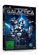 Kampfstern Galactica - Die Spielfilm Trilogie  [3 DVDs] DVD-Cover