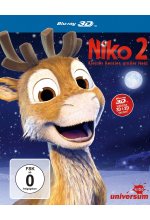 Niko 2 - Kleines Rentier, großer Held  (inkl. 2D-Version) Blu-ray 3D-Cover