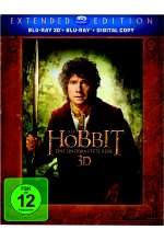 Der Hobbit - Eine unerwartete Reise - Extended Edition  [2 BR3Ds] (+ Blu-ray) (+ 2 Bonus Blu-rays) Blu-ray 3D-Cover