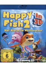 Happy Fish 2 - Hai-Alarm im Hochwasser Blu-ray 3D-Cover