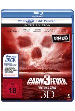 Cabin Fever 3 - Patient Zero - Uncut Edition  (inkl. 2D-Version) Blu-ray 3D-Cover