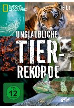Unglaubliche Tier-Rekorde Teil 1 - National Geographic  [2 DVDs] DVD-Cover