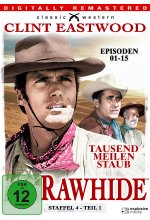 Rawhide - Tausend Meilen Staub - Season 4.1  [4 DVDs] DVD-Cover