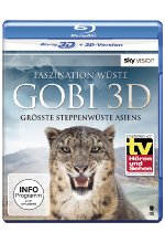 Faszination Wüste - Gobi - Grösste Steppenwüste Asiens Blu-ray 3D-Cover