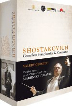 Shostakovich - Complete Symphonies & Concertos  [8 DVDs] (+ Buch) <br> DVD-Cover