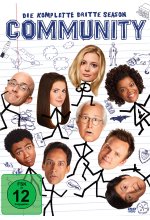 Community - Die komplette dritte Staffel  [3 DVDs] DVD-Cover