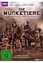 Die Musketiere - Die komplette zweite Staffel  [4 DVDs] DVD-Cover